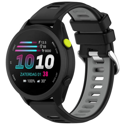 Two Color Silicone Sports Quick Release Watch Band, 22mm, 20mm