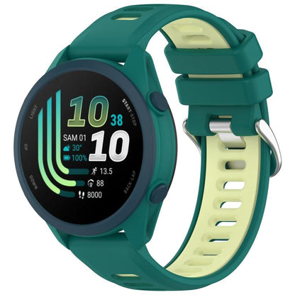 Two Color Silicone Sports Quick Release Watch Band, 22mm, 20mm