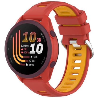 Two Color Silicone Sports Quick Release Watch Band, 22mm, 20mm