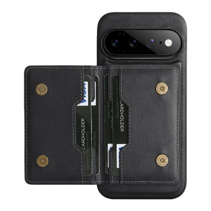 Kalebol Strong MagSafe Magnetic Two-Fold Card Bag Leather Phone Case, For Google Pixel 11 Pro XL, For Google Pixel 11, For Google Pixel 11 Pro