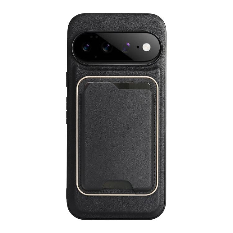 Kalebol Slim MagSafe Ring Magnetic Card Bag Leather Phone Case, For Google Pixel 11 Pro XL, For Google Pixel 11, For Google Pixel 11 Pro