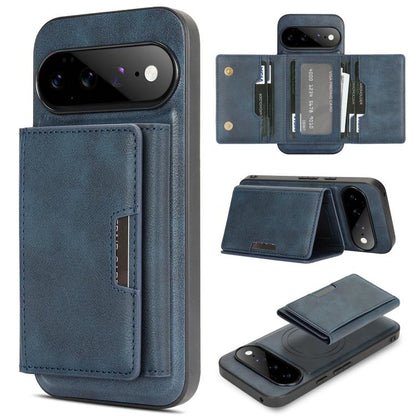 Kalebol Strong Magnetic MagSafe Tri-Fold Wallet Leather Phone Case, For Google Pixel 11 Pro XL, For Google Pixel 11, For Google Pixel 11 Pro