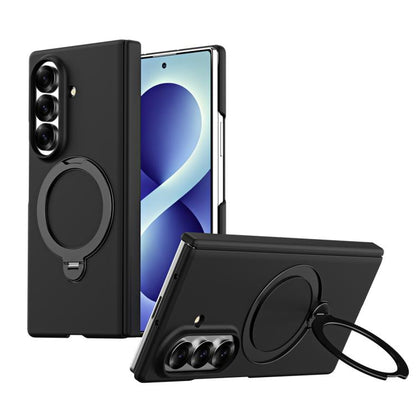 Jihe Magnetic Ring Holder Foldable Integrated Film Phone Case, For Galaxy Z Fold8 5G, For Galaxy Z Fold8 Ultra 5G, For Galaxy Z Fold7, For Galaxy Z Fold6, For Galaxy Z Fold5, For Galaxy Z Fold4