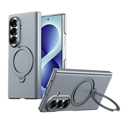 Jihe Magnetic Ring Holder Foldable Integrated Film Phone Case, For Galaxy Z Fold8 5G, For Galaxy Z Fold8 Ultra 5G, For Galaxy Z Fold7, For Galaxy Z Fold6, For Galaxy Z Fold5, For Galaxy Z Fold4