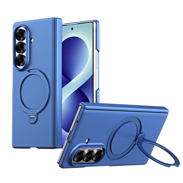 Jihe Magnetic Ring Holder Foldable Integrated Film Phone Case, For Galaxy Z Fold8 5G, For Galaxy Z Fold8 Ultra 5G, For Galaxy Z Fold7, For Galaxy Z Fold6, For Galaxy Z Fold5, For Galaxy Z Fold4