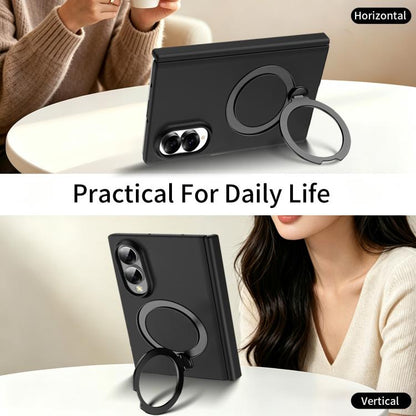 Jihe Magnetic Ring Holder Foldable Integrated Film Phone Case, For Galaxy Z Fold8 5G, For Galaxy Z Fold8 Ultra 5G, For Galaxy Z Fold7, For Galaxy Z Fold6, For Galaxy Z Fold5, For Galaxy Z Fold4
