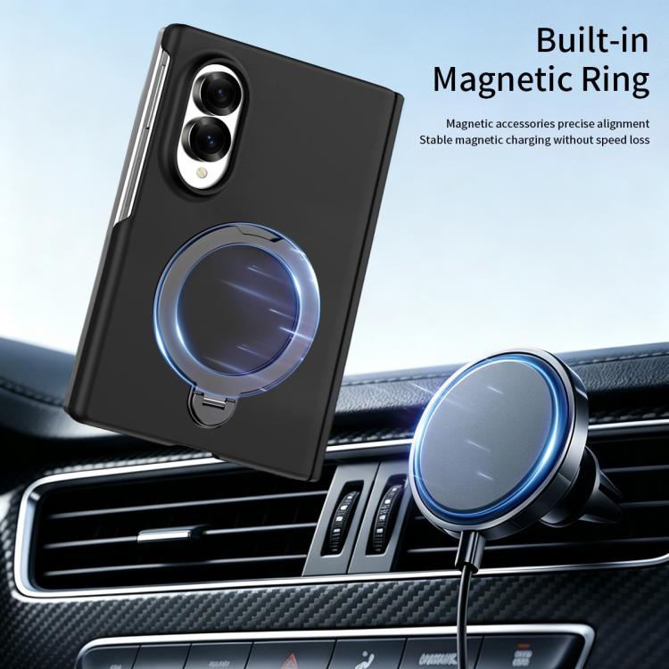 Jihe Magnetic Ring Holder Foldable Integrated Film Phone Case, For Galaxy Z Fold8 5G, For Galaxy Z Fold8 Ultra 5G, For Galaxy Z Fold7, For Galaxy Z Fold6, For Galaxy Z Fold5, For Galaxy Z Fold4