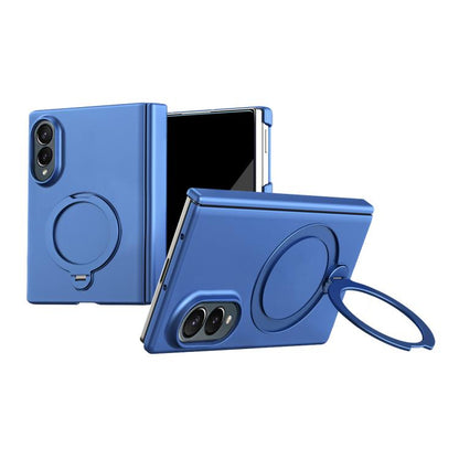 Jihe Magnetic Ring Holder Foldable Integrated Film Phone Case, For Galaxy Z Fold8 5G, For Galaxy Z Fold8 Ultra 5G, For Galaxy Z Fold7, For Galaxy Z Fold6, For Galaxy Z Fold5, For Galaxy Z Fold4