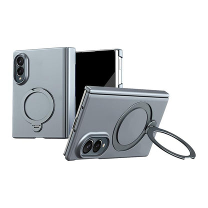 Jihe Magnetic Ring Holder Foldable Integrated Film Phone Case, For Galaxy Z Fold8 5G, For Galaxy Z Fold8 Ultra 5G, For Galaxy Z Fold7, For Galaxy Z Fold6, For Galaxy Z Fold5, For Galaxy Z Fold4