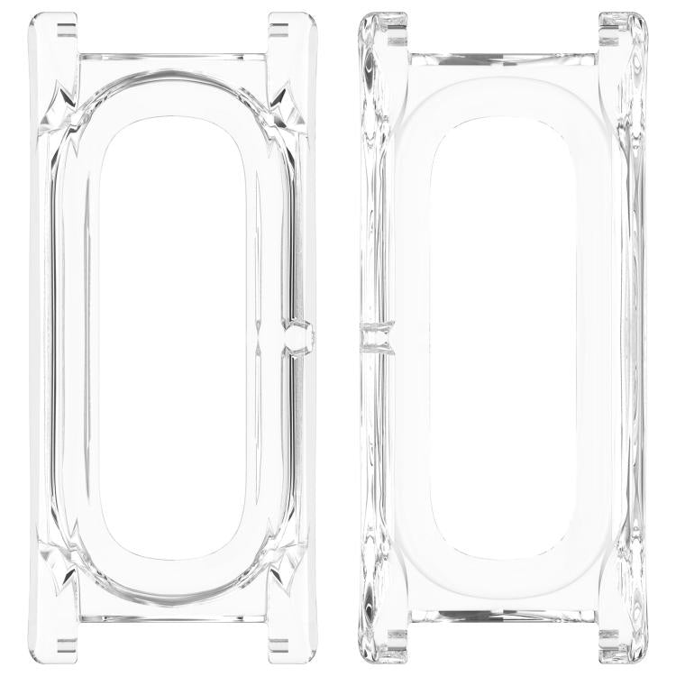 12mm Spring Ear Style Bracelet Watch Frame PC Watch Protective Case, For Google Fitbit Air