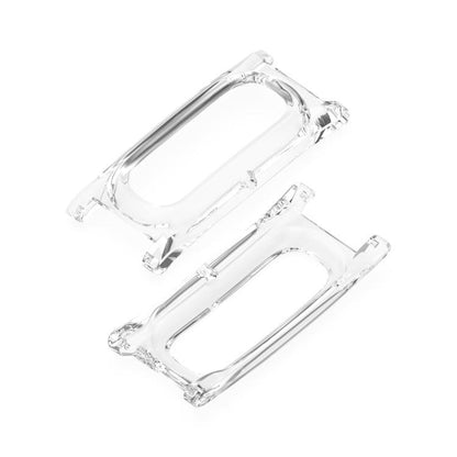 12mm Spring Ear Style Bracelet Watch Frame PC Watch Protective Case, For Google Fitbit Air