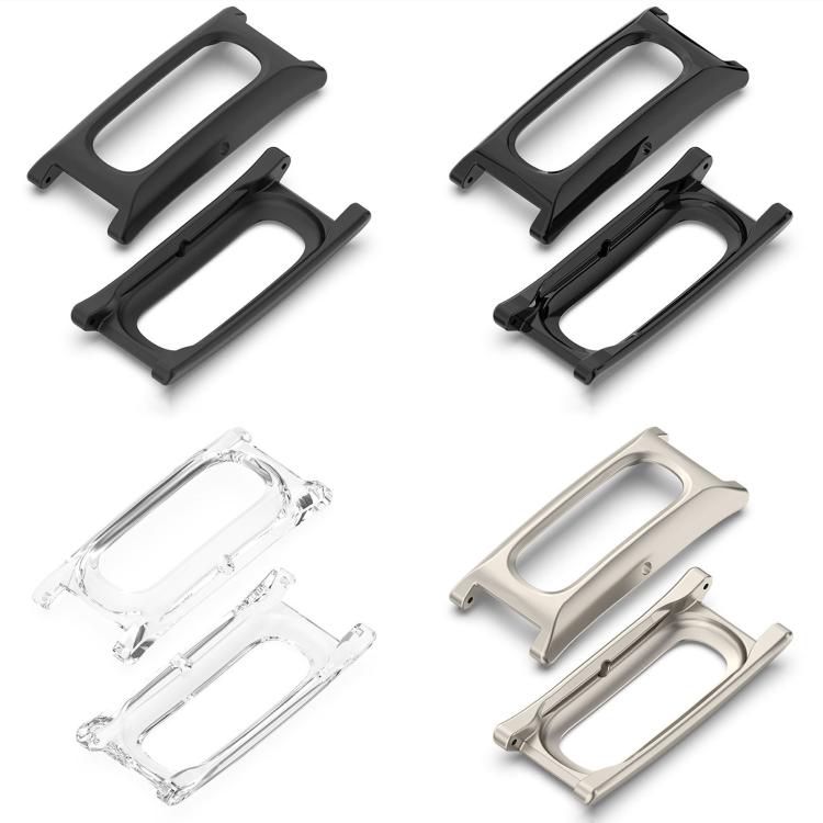 12mm Spring Ear Style Bracelet Watch Frame PC Watch Protective Case, For Google Fitbit Air