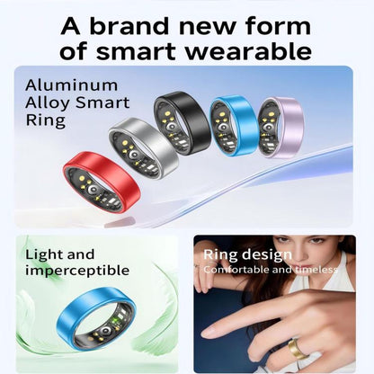 R88 Smart Ring Fitness Tracker, Supports Health Monitoring / Camera Control, Size 7, Size 8, Size 9, Size 10, Size 11, Size 12, Size 13, Size 14