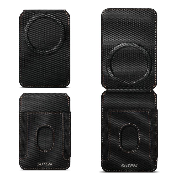 Suteni S6 Triangular Pattern Magnetic Adhesive Card Holder