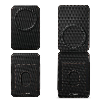 Suteni S6 Triangular Pattern Magnetic Adhesive Card Holder