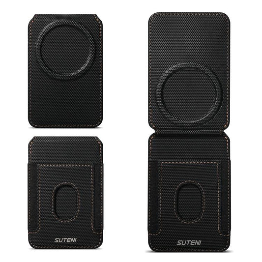 Suteni S6 Triangular Pattern Magnetic Adhesive Card Holder