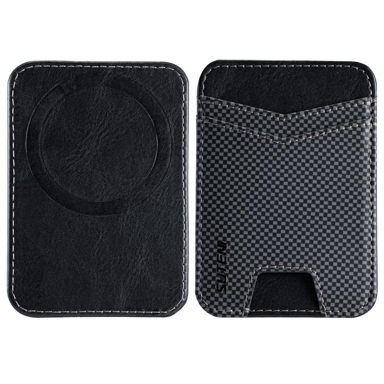 Suteni S8 Grid Ultra-Thin Magnetic Card Holder
