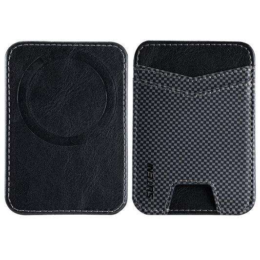 Suteni S8 Grid Ultra-Thin Magnetic Card Holder