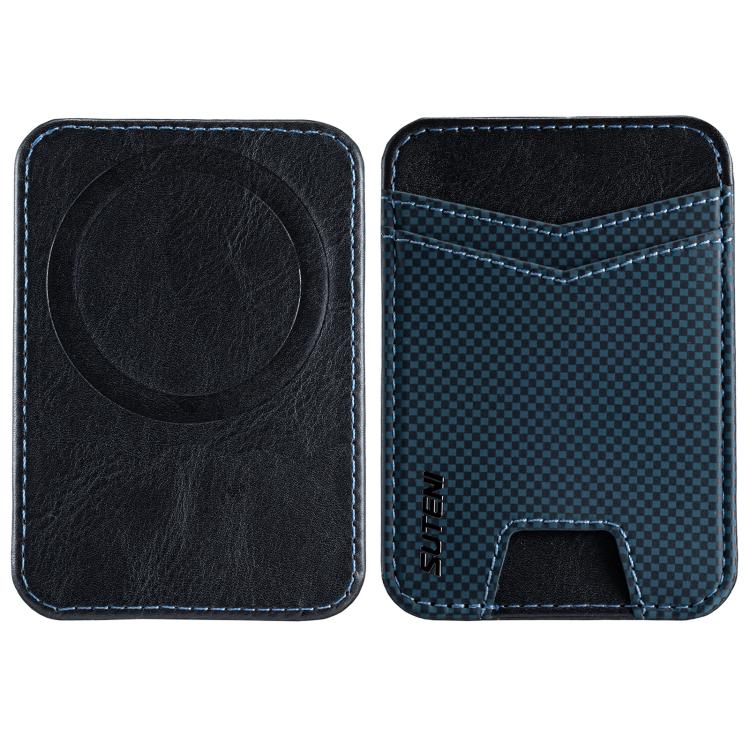 Suteni S8 Grid Ultra-Thin Magnetic Card Holder