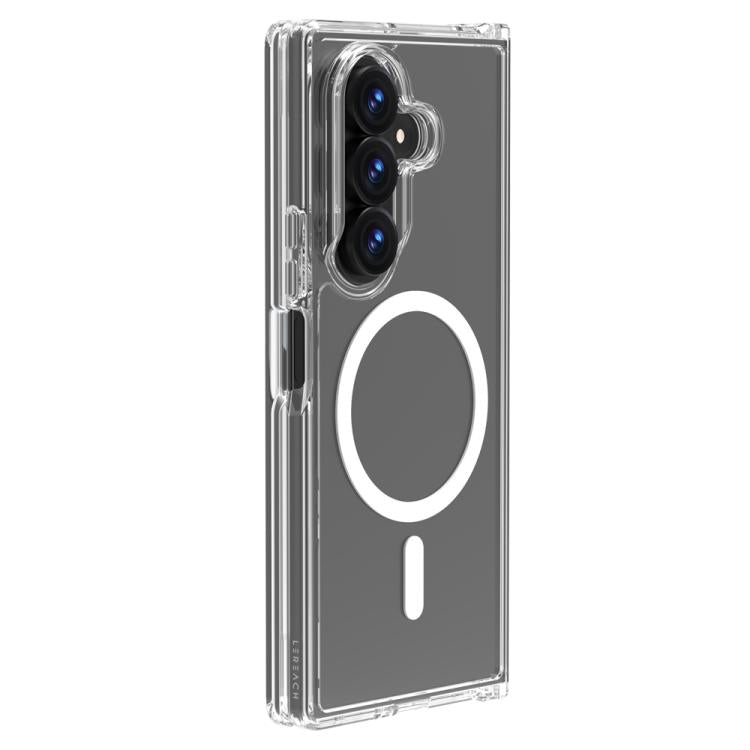 LeReach TOC Clear Series Dual-Composite Armor TPU + Acrylic Shockproof Magnetic Phone Case, For Galaxy Z Fold8 Ultra 5G, For Galaxy Z Flip8 5G
