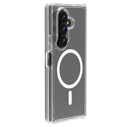 LeReach TOC Clear Series Dual-Composite Armor TPU + Acrylic Shockproof Magnetic Phone Case, For Galaxy Z Fold8 Ultra 5G, For Galaxy Z Flip8 5G