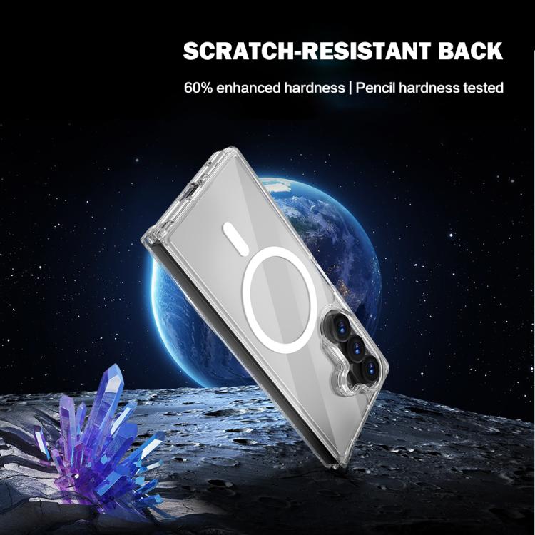 LeReach TOC Clear Series Dual-Composite Armor TPU + Acrylic Shockproof Magnetic Phone Case, For Galaxy Z Fold8 Ultra 5G, For Galaxy Z Flip8 5G