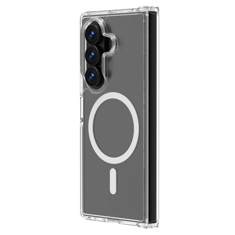 LeReach TOC Clear Series Dual-Composite Armor TPU + Acrylic Shockproof Magnetic Phone Case, For Galaxy Z Fold8 Ultra 5G, For Galaxy Z Flip8 5G