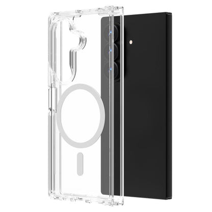 LeReach TOC Clear Series Dual-Composite Armor TPU + Acrylic Shockproof Magnetic Phone Case, For Galaxy Z Fold8 Ultra 5G, For Galaxy Z Flip8 5G