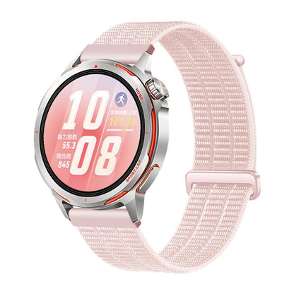Two Section Breathable Nylon Loop Plastic Head Watch Band, 18mm, 20mm, 22mm