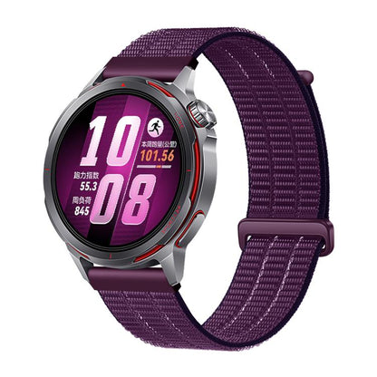 Two Section Breathable Nylon Loop Plastic Head Watch Band, 18mm, 20mm, 22mm
