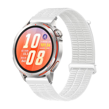 Two Section Breathable Nylon Loop Plastic Head Watch Band, 18mm, 20mm, 22mm