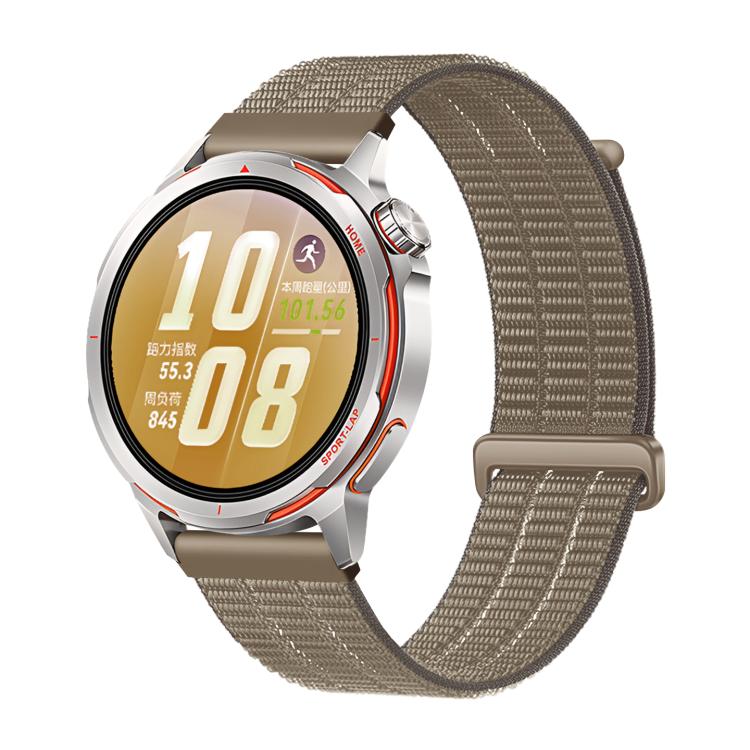 Two Section Breathable Nylon Loop Plastic Head Watch Band, 18mm, 20mm, 22mm