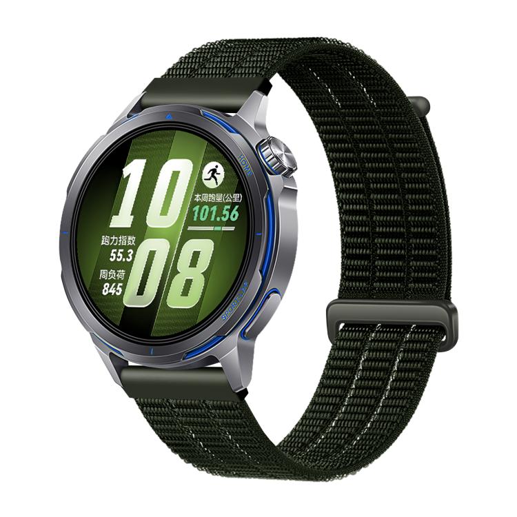 Two Section Breathable Nylon Loop Plastic Head Watch Band, 18mm, 20mm, 22mm