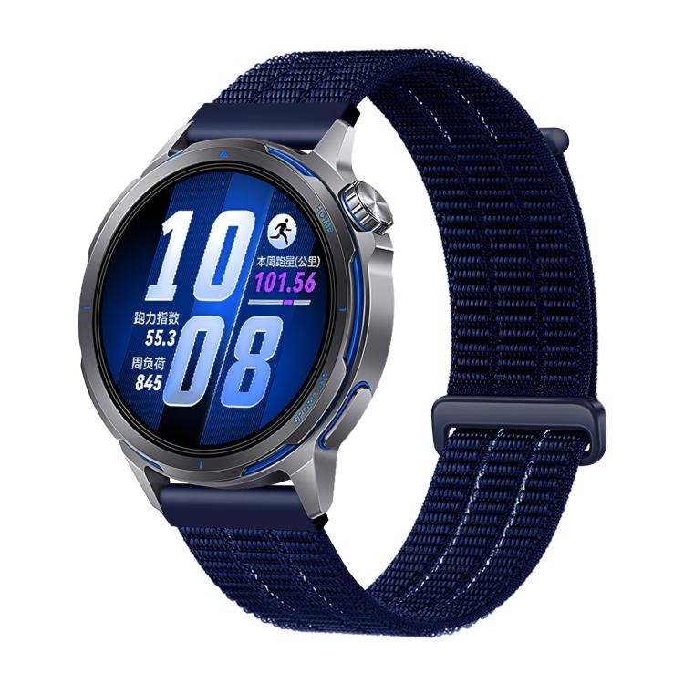 Two Section Breathable Nylon Loop Plastic Head Watch Band, 18mm, 20mm, 22mm