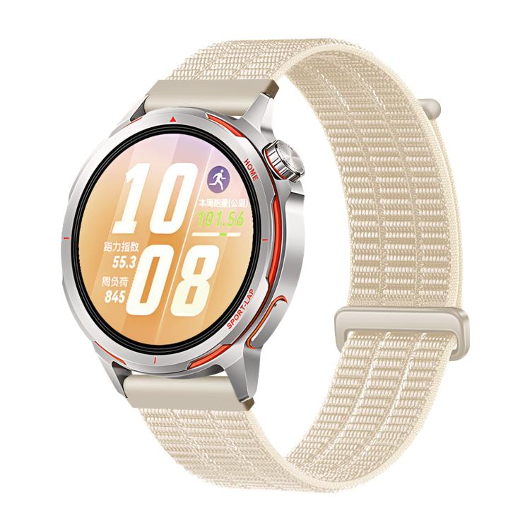 Two Section Breathable Nylon Loop Plastic Head Watch Band, 18mm, 20mm, 22mm