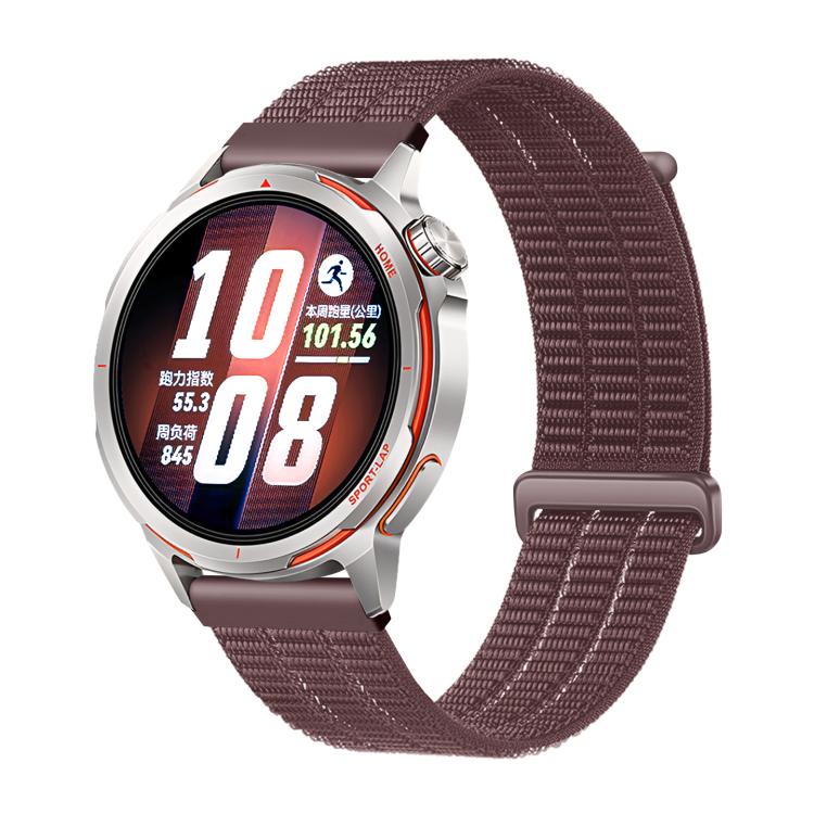 Two Section Breathable Nylon Loop Plastic Head Watch Band, 18mm, 20mm, 22mm