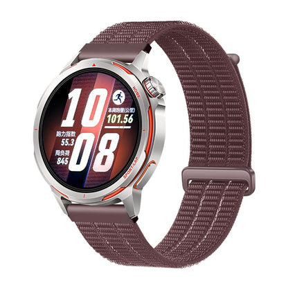 Two Section Breathable Nylon Loop Plastic Head Watch Band, 18mm, 20mm, 22mm