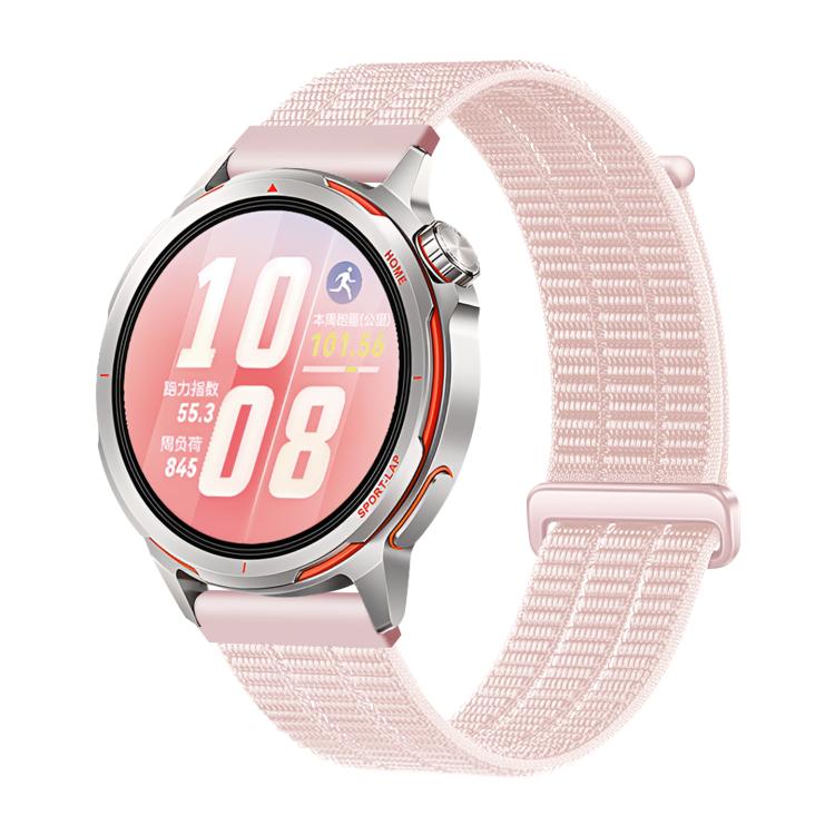 Two Section Breathable Nylon Loop Plastic Head Watch Band, 18mm, 20mm, 22mm