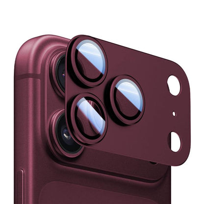 Kalebol AR+AF Anti-Reflective Armor Full-Coverage Metal Lens Ring Film, For iPhone 18 Pro, For iPhone 18 Pro Max