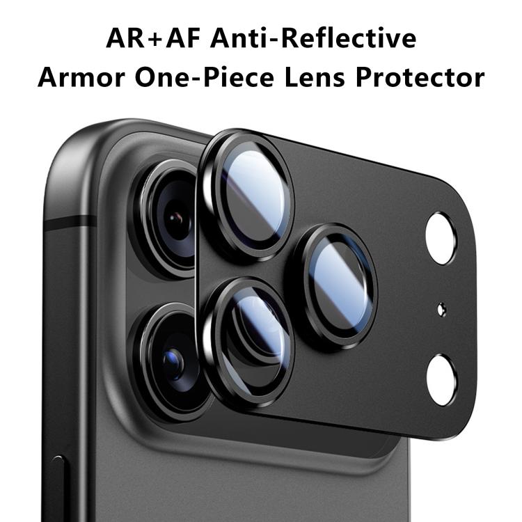 Kalebol AR+AF Anti-Reflective Armor Full-Coverage Metal Lens Ring Film, For iPhone 18 Pro, For iPhone 18 Pro Max
