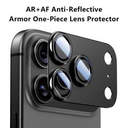 Kalebol AR+AF Anti-Reflective Armor Full-Coverage Metal Lens Ring Film, For iPhone 18 Pro, For iPhone 18 Pro Max