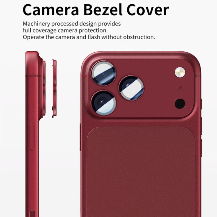 Kalebol AR+AF Anti-Reflective Armor Full-Coverage Metal Lens Ring Film, For iPhone 18 Pro, For iPhone 18 Pro Max