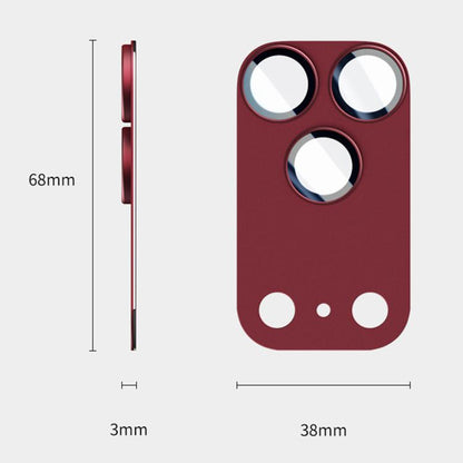 Kalebol AR+AF Anti-Reflective Armor Full-Coverage Metal Lens Ring Film, For iPhone 18 Pro, For iPhone 18 Pro Max