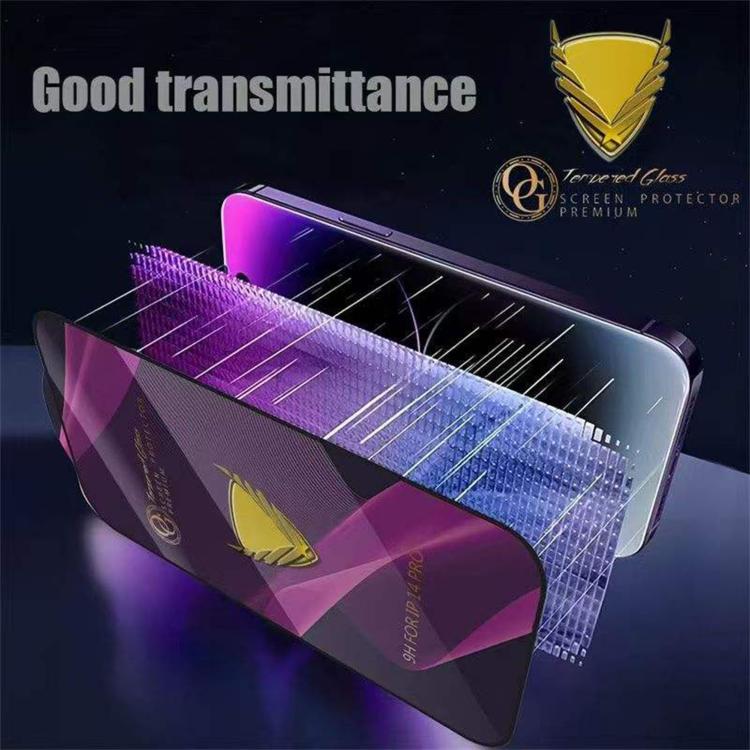 10pcs OG Purple Large-Arc Anti-Static High-Alumina Screen-Printed HD Tempered Glass Film, For Nothing Phone 4a Pro, For Nothing Phone 4a, For Nothing Phone 3a, For Nothing Phone 3a Pro