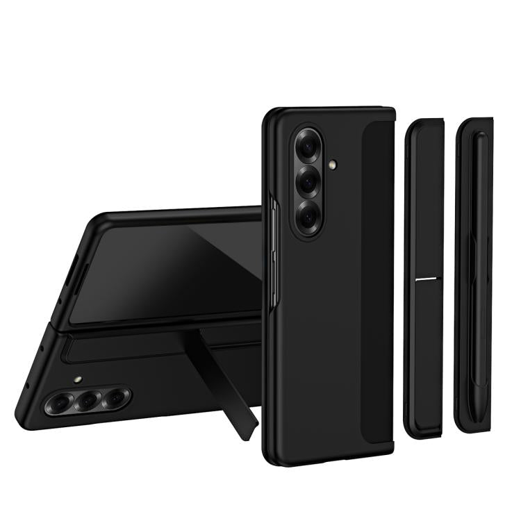 2-in-1 Hard PC Folding Phone Case with Holder Pen Slot, For Galaxy Z Fold8 Ultra 5G