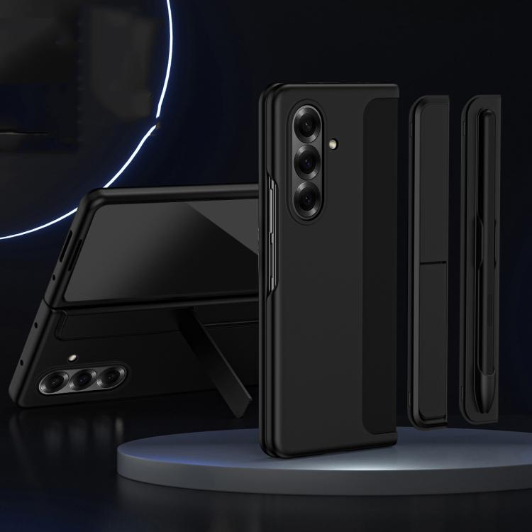 2-in-1 Hard PC Folding Phone Case with Holder Pen Slot, For Galaxy Z Fold8 Ultra 5G