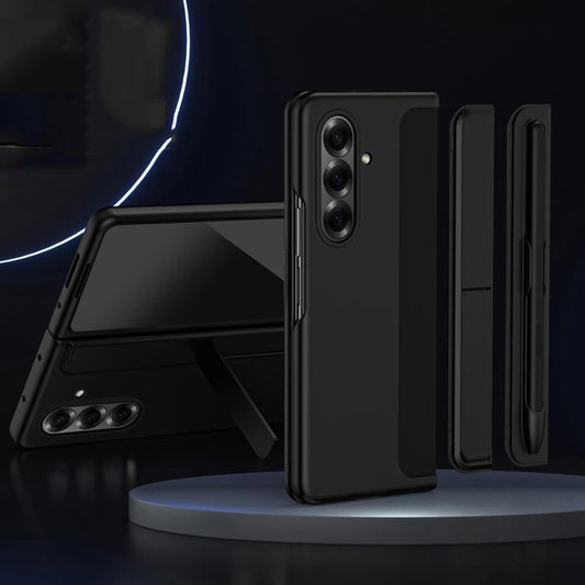 2-in-1 Hard PC Folding Phone Case with Holder Pen Slot, For Galaxy Z Fold8 Ultra 5G