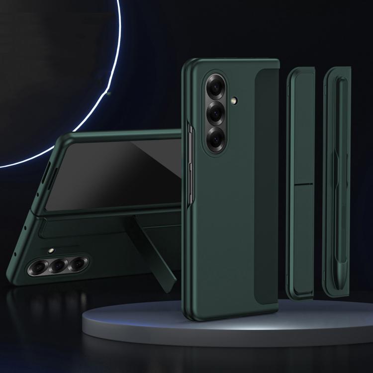 2-in-1 Hard PC Folding Phone Case with Holder Pen Slot, For Galaxy Z Fold8 Ultra 5G