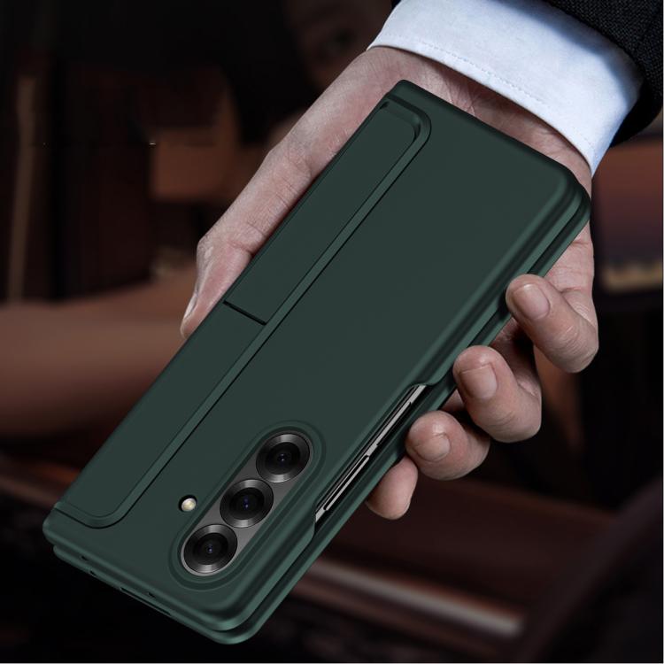 2-in-1 Hard PC Folding Phone Case with Holder Pen Slot, For Galaxy Z Fold8 Ultra 5G
