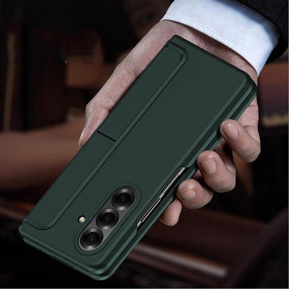 2-in-1 Hard PC Folding Phone Case with Holder Pen Slot, For Galaxy Z Fold8 Ultra 5G
